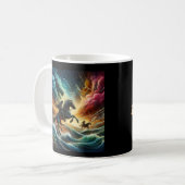 Mug Duo dynamique : Stormy Horseback Adventure (Devant gauche)
