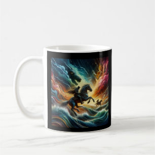Mug Duo dynamique : Stormy Horseback Adventure