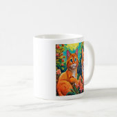 Mug Duo Félin Fantaisiste (Devant droit)