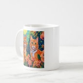 Mug Duo Félin Fantaisiste (Devant gauche)
