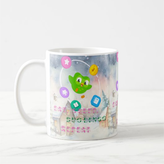 Mug duolingo (Gauche)