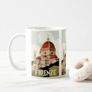 Mug Duomo à Florence Florence Italie Art Vintage voyag