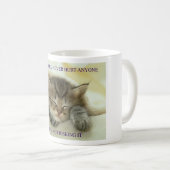 Mug dur labeur de chats (Devant droit)