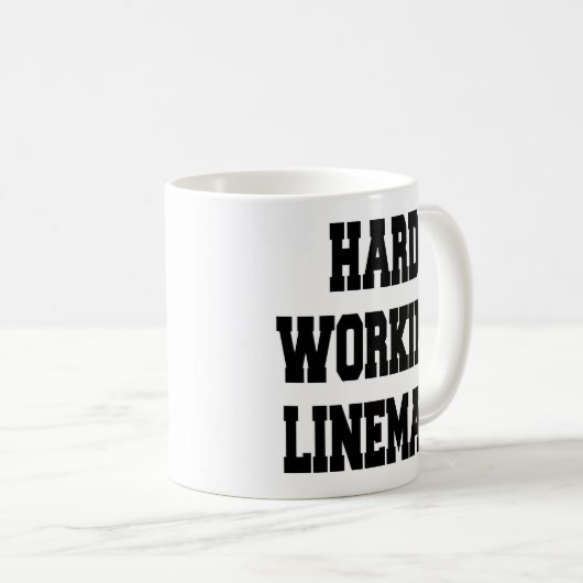 Mug Dur Lineman (Devant droit)