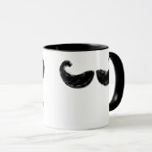 Mug Durabilité Porte Un Lait D'avoine Moustache (Devant droit)