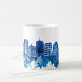 Mug Durham Caroline du Nord Skyline Blue (Centre)
