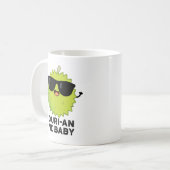 Mug Duri-an Me Baby Funny Durian Fruit Pun (Devant gauche)