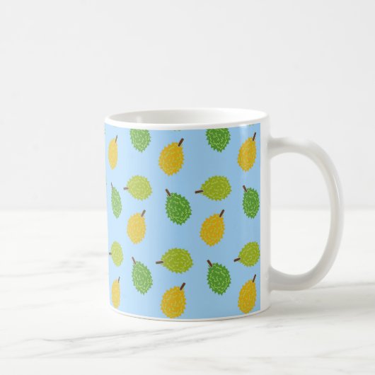 Mug durians bleus (Droite)