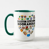 Mug Dustin Stevens Bookaholic (Gauche)
