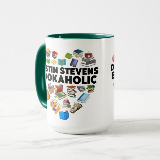 Mug Dustin Stevens Bookaholic (Devant gauche)