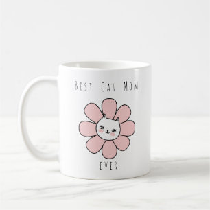 Mug Dusty Rose Meilleur Chat Maman Jamais. Daisy Cat C
