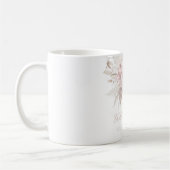 Mug Dusty Rose Rose Blush 80e anniversaire de fête cad (Gauche)