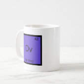 Mug Dv - Da Vinci Funny Chimie Élément Symbole Tee (Devant gauche)