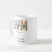 Mug DVM personnalisé Docteur en médecine vétérinaire C (Devant gauche)