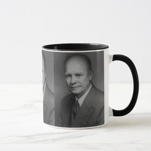 Mug Dwight D. Eiserhower Portrait (Droite)