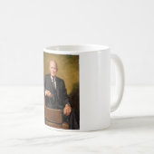 Mug Dwight Eisenhower Président Portrait de la Maison  (Devant droit)