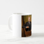 Mug Dwight Eisenhower Président Portrait de la Maison  (Devant gauche)