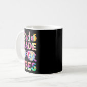 Mug Dye Vibes 3e année Enseignant Premier jour de reto (Devant gauche)