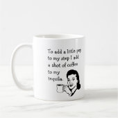 Mug Dynamisme de café de tequila (Gauche)