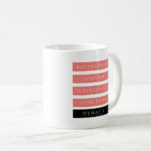 Mug Dynastie ! , Simple (Devant droit)