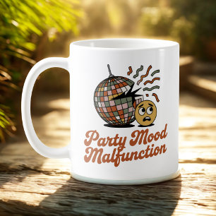 Mug Dysfonctionnement de l'humeur de fête Humeur émo