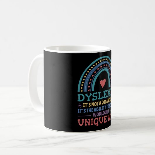 Mug Dyslexia (Devant gauche)