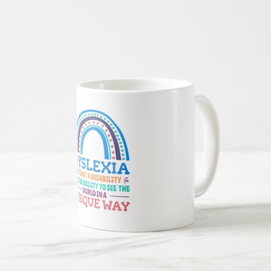 Mug Dyslexia (Devant droit)