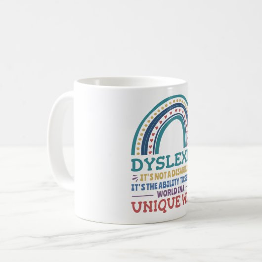 Mug Dyslexia (Devant gauche)