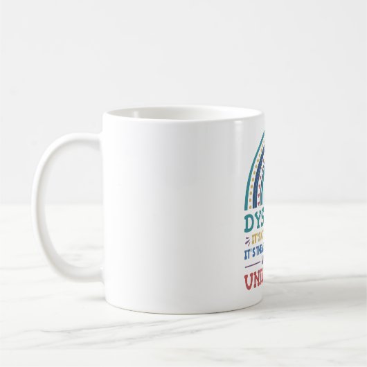 Mug Dyslexia (Gauche)