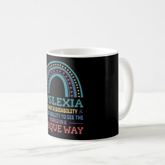Mug Dyslexia (Devant droit)