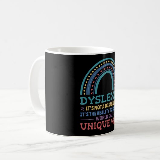 Mug Dyslexia (Devant gauche)