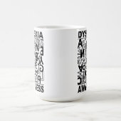 Mug Dyslexie Sensibilisation Dyslexie Enseignants Élèv (Centre)