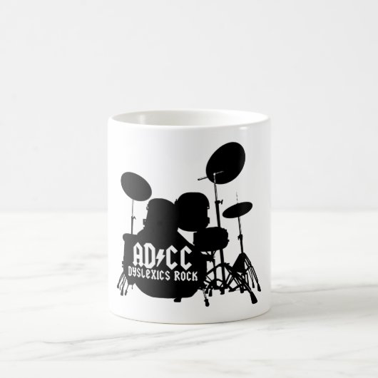 Mug Dyslexique drôle (Centre)