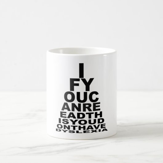 Mug Dyslexique offensif (Centre)