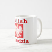 Mug Dziadzia polonais Eagle (Devant droit)