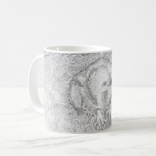 MUG E14 DIFFUSER LE MOT PROTÉGER LA FAUNE DON D'ÉCRAN (Devant gauche)