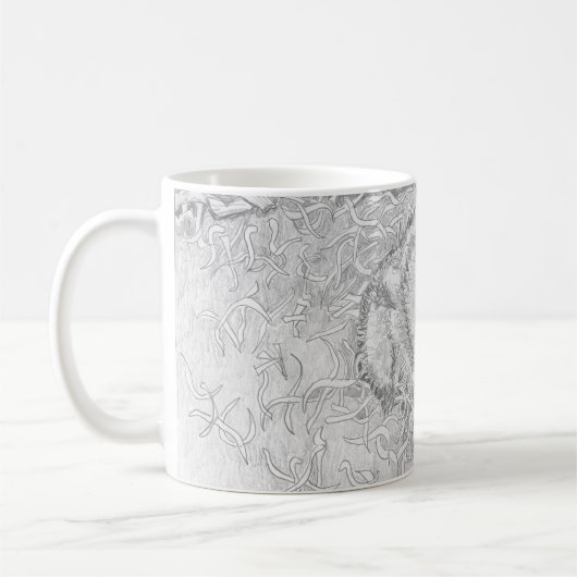 MUG E14 DIFFUSER LE MOT PROTÉGER LA FAUNE DON D'ÉCRAN (Gauche)
