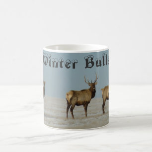 Mug E18 Élan mâle en hiver