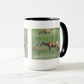 Mug E3 Elcs et veaux de vache (Devant droit)