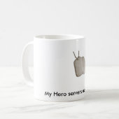 Mug E9060b, mes serveurs de héros notre pays (Devant gauche)
