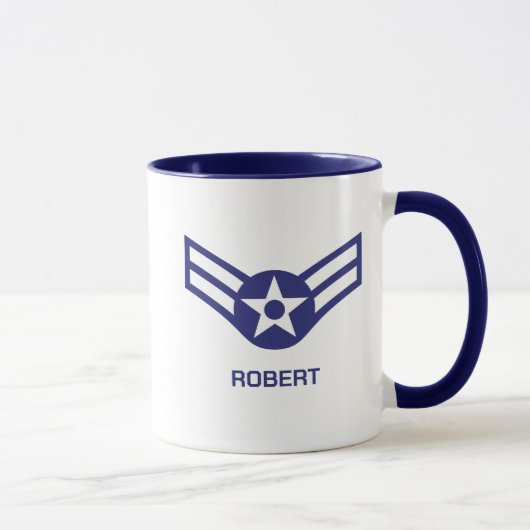 Mug E-3 Airman 1ère classe Force aérienne (Droite)
