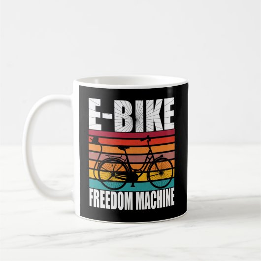 Mug E-Bike Freedom Machine (Gauche)