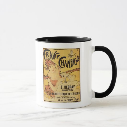Mug E. Debray Champagne Publicité (Droite)