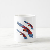 Mug E est pour Eclectus Parrot (Centre)