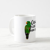 Mug E est pour Eclectus Parrot (Devant gauche)