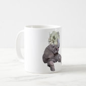 Mug E est pour Elephant (Devant gauche)