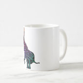 Mug E est pour Elephant (Devant droit)