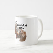 Mug E est pour Elephant (Devant droit)