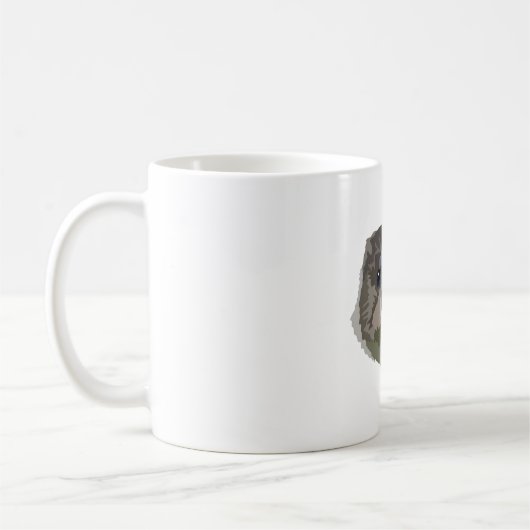 Mug E est pour Eurasian Otter (Gauche)