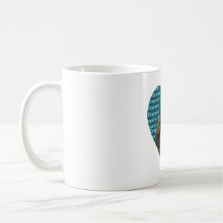 Mug E est pour l'empereur Tamarin